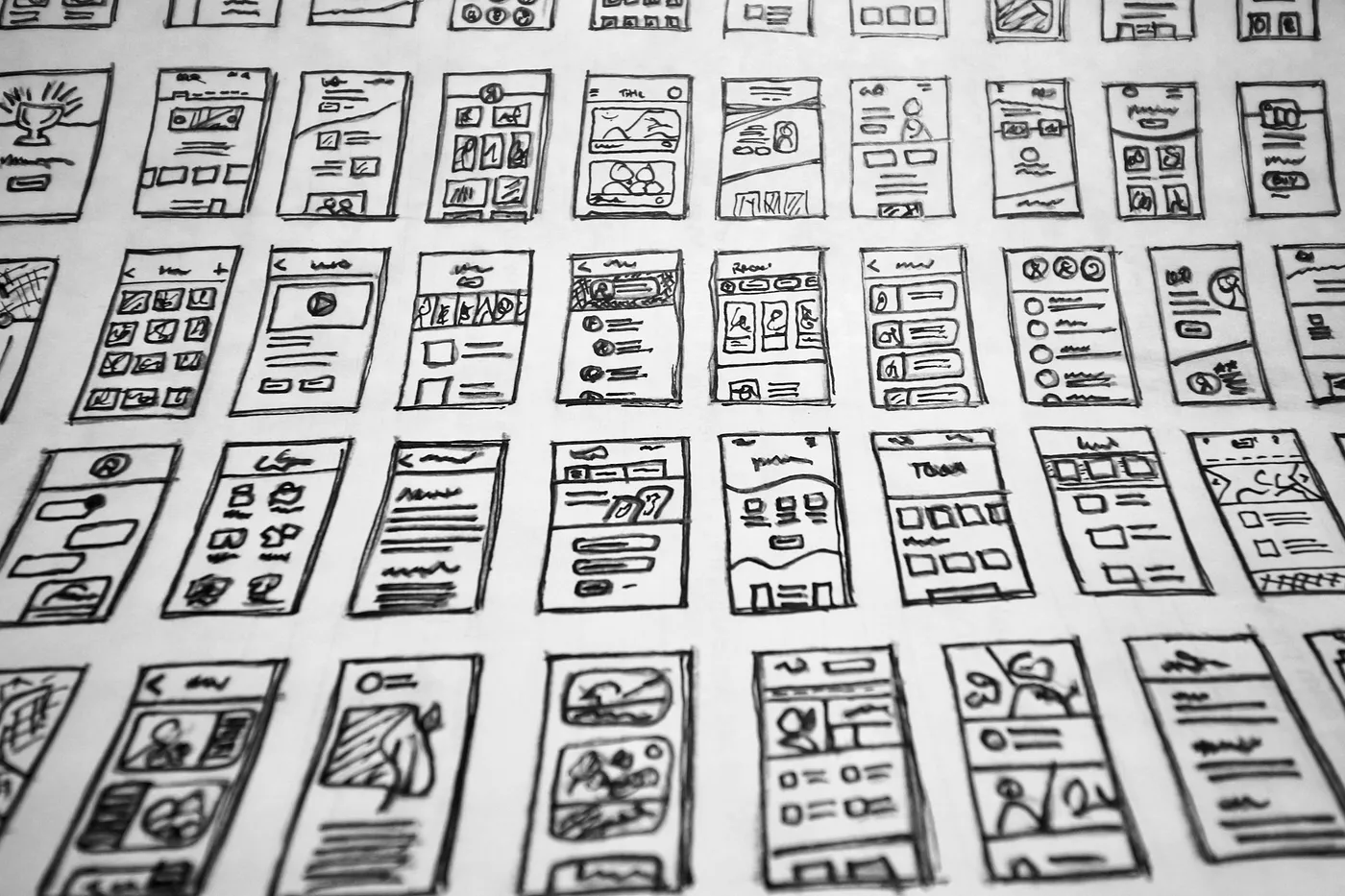 Photo of website wireframe by Hal Gatewood on Unsplash