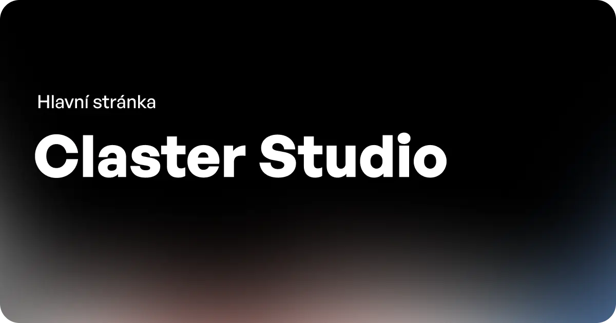 Claster Studio | Tvorba webových stránek Pardubice